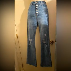 Flare Leg Jeans